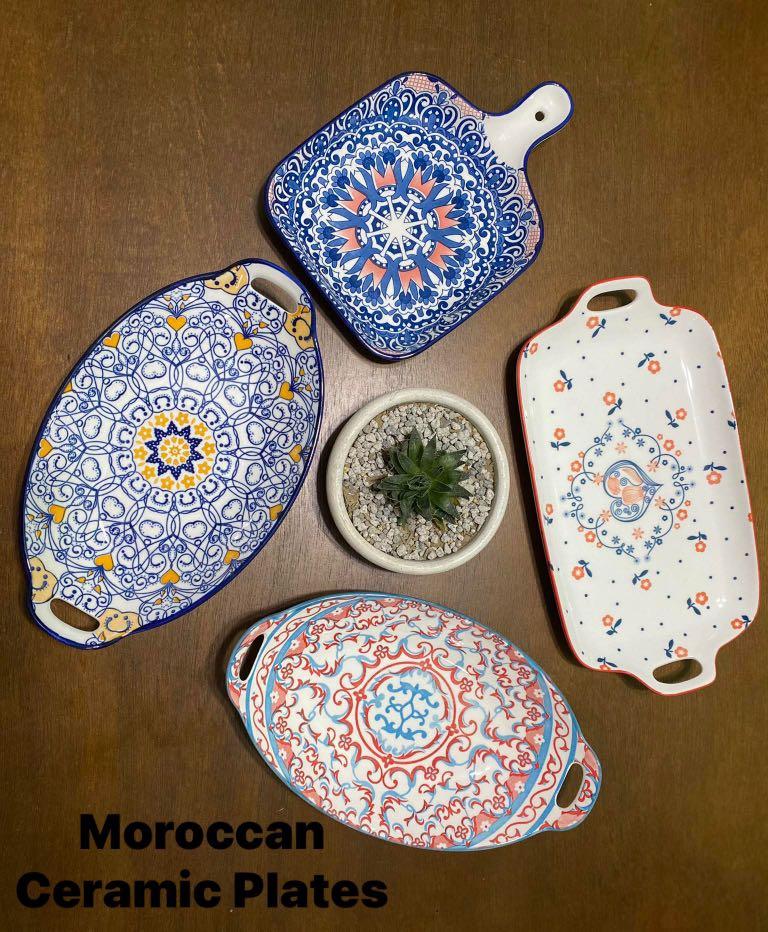 moroccan serving dish
