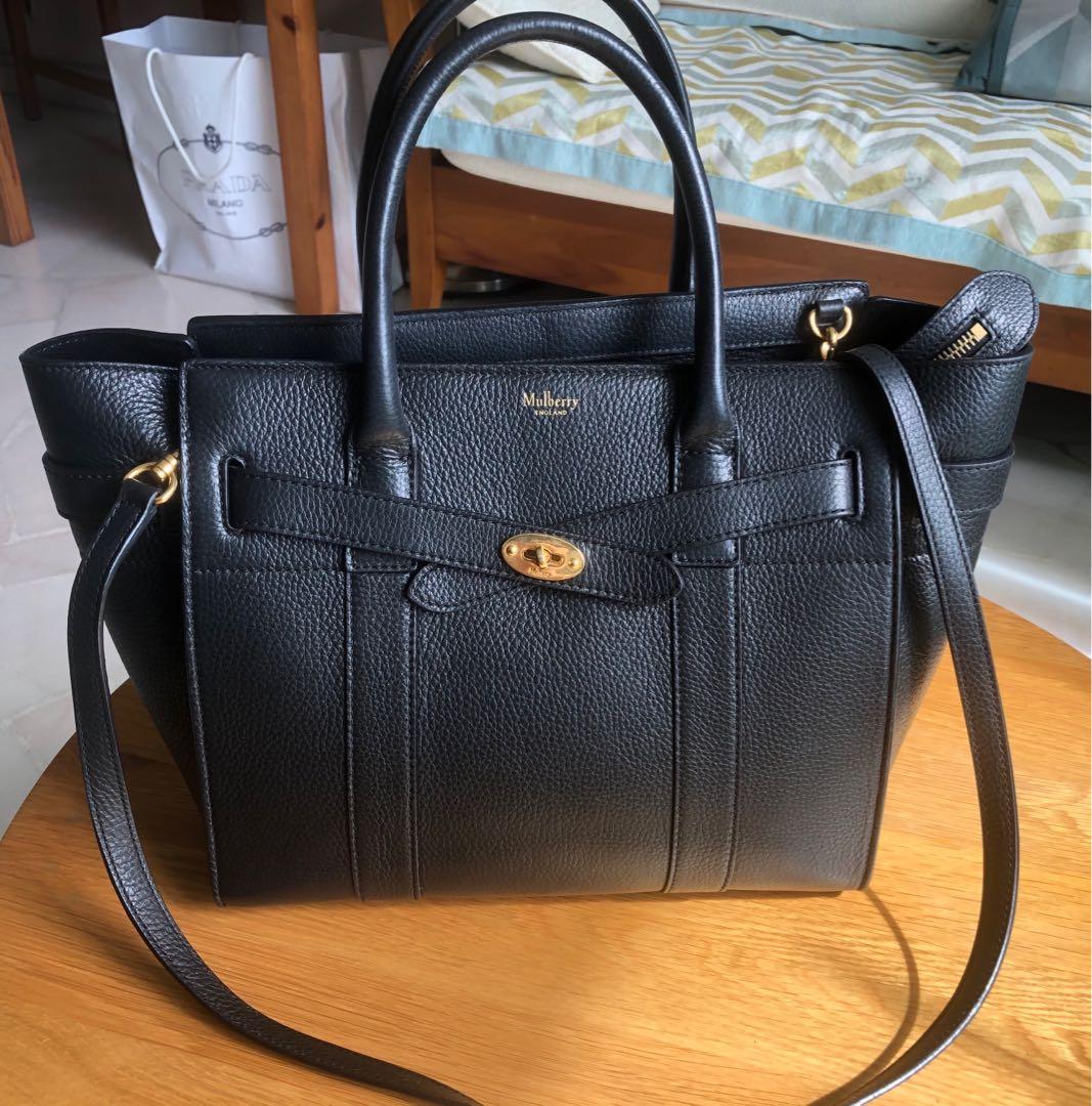 Mulberry bayswater best sale zipped small