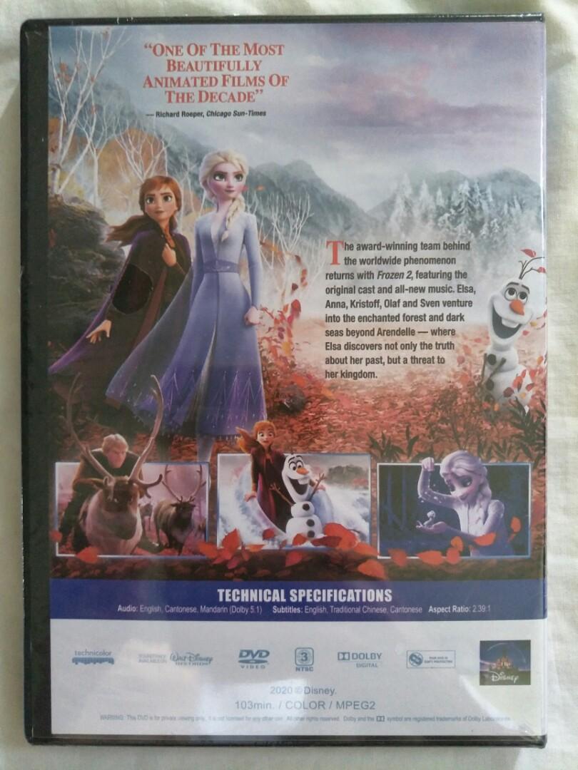 Movie Empire Disney Frozen II 2 DVD Hobbies Toys Music