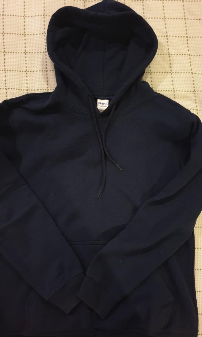 gildan navy hoodie
