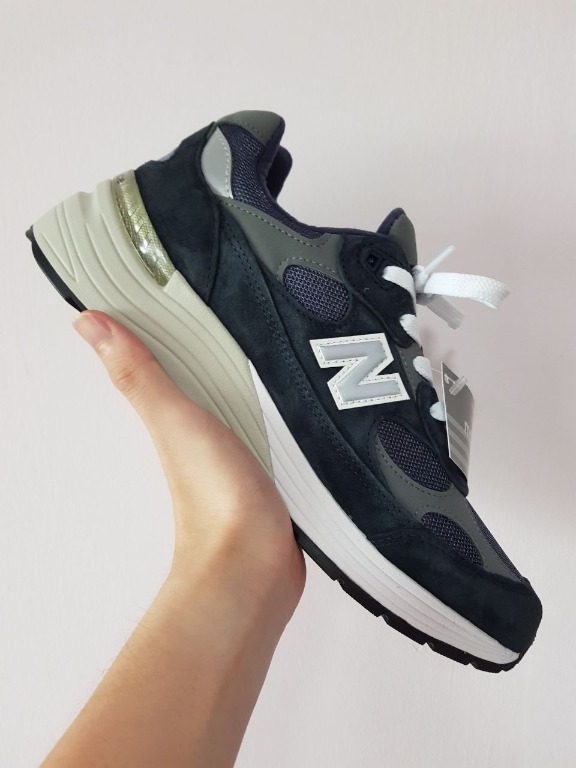 new balance 992 navy grey
