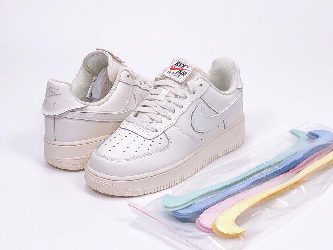 nike air force 1 pastel swoosh pack