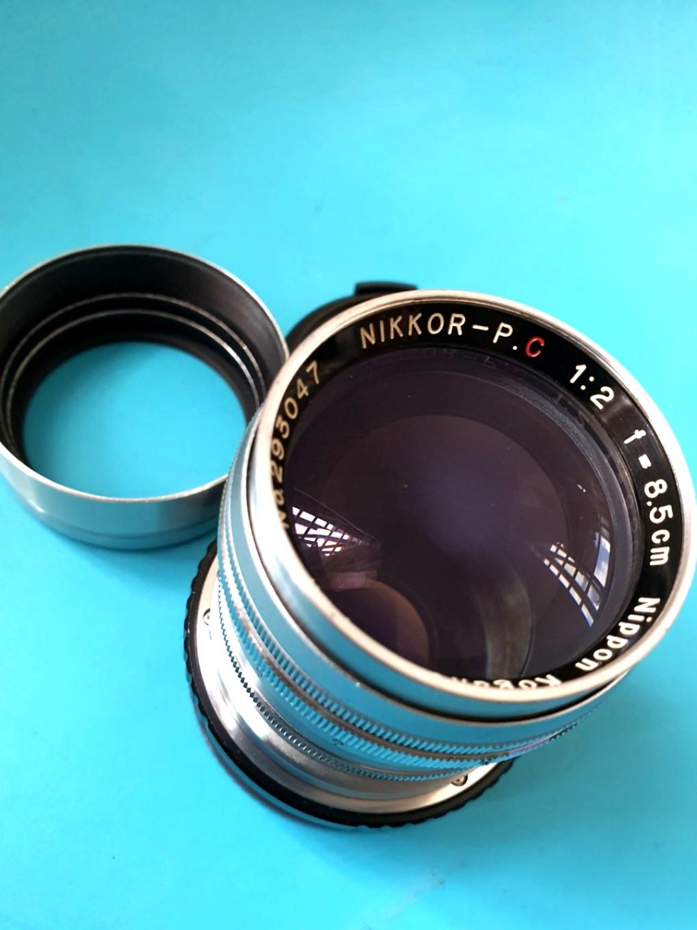 Nippon Kogaku Nikkor 85mm F/2 Lens, Nikon S Mount