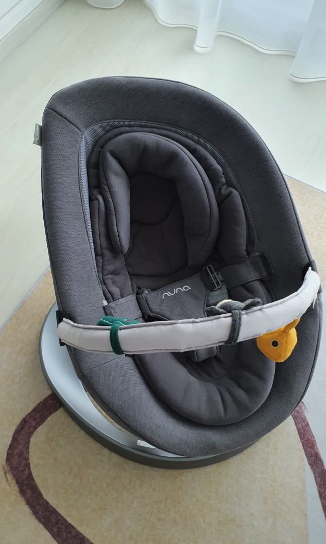 Nuna Leaf Grow Oxford grey Babies Kids Infant Playtime on Carousell
