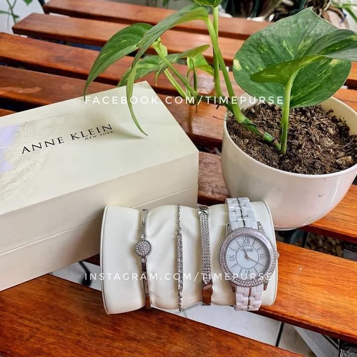 Anne klein 3 piece watch set cheap