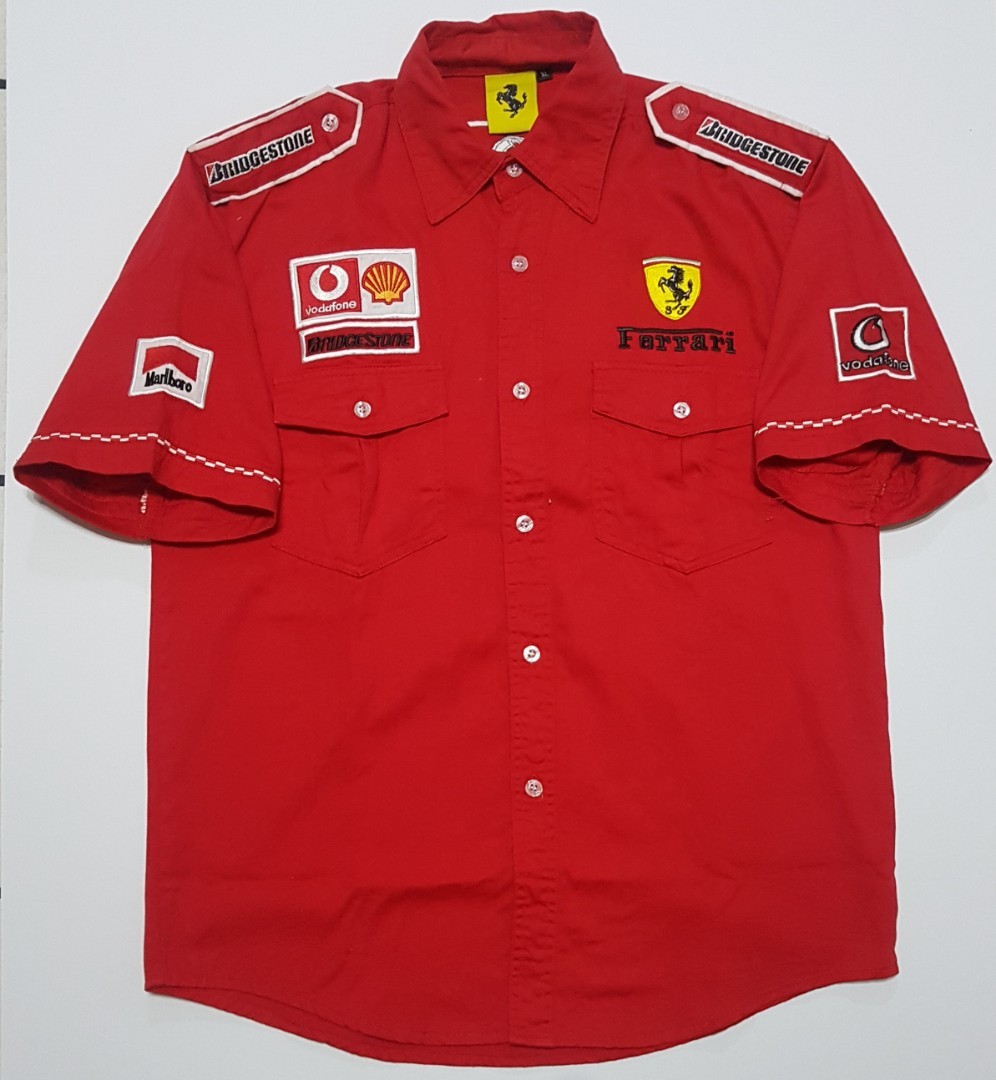 Ferrari pit top crew shirt