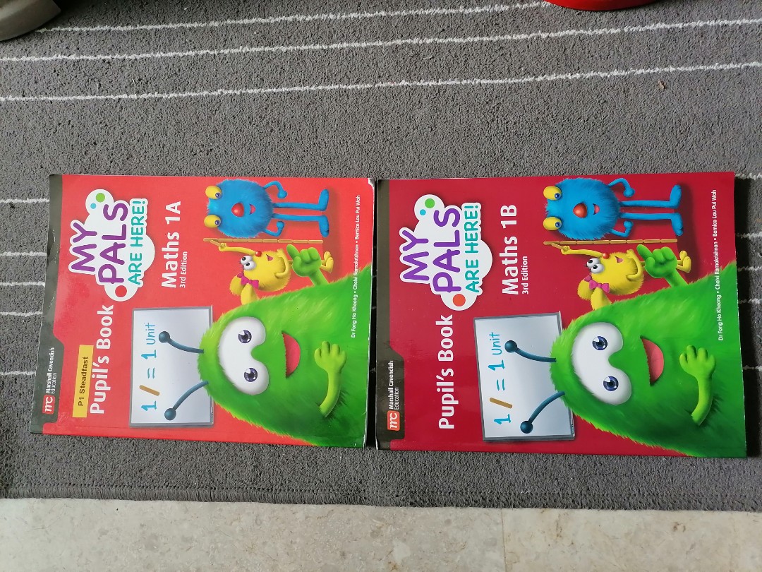 P1 math textbook my pals are here, Hobbies & Toys, Books & Magazines ...