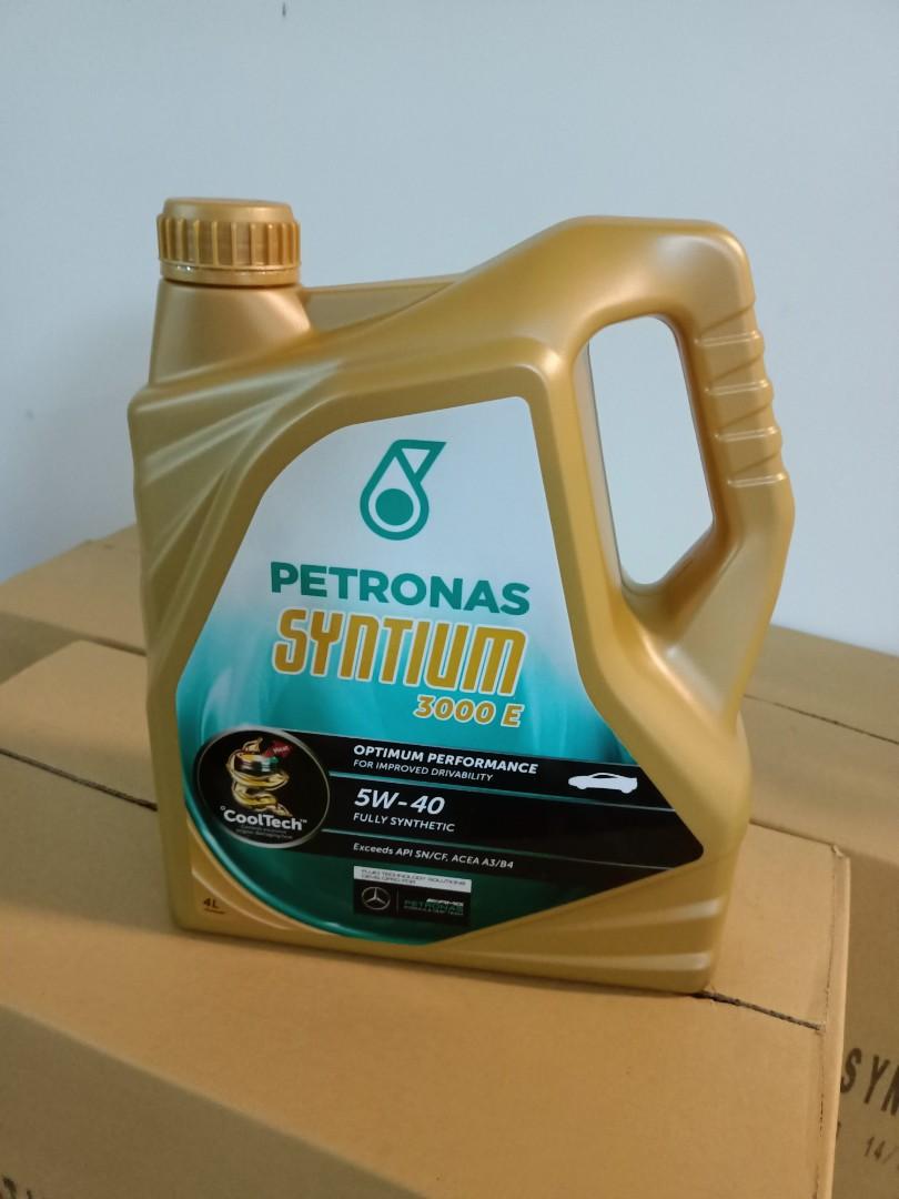 Petronas Syntium 3000e 5w40 4l Auto Accessories On Carousell