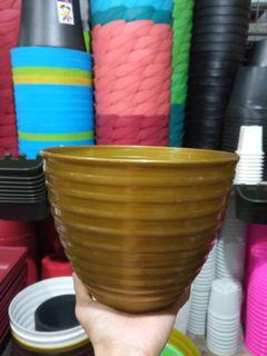Plastic Pot Spiral (Gold)