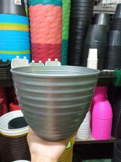 Plastic Pot Spiral (Gray)