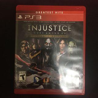 PS3 Playstation 3 Injustice: Gods Among Us Ultimate Edition