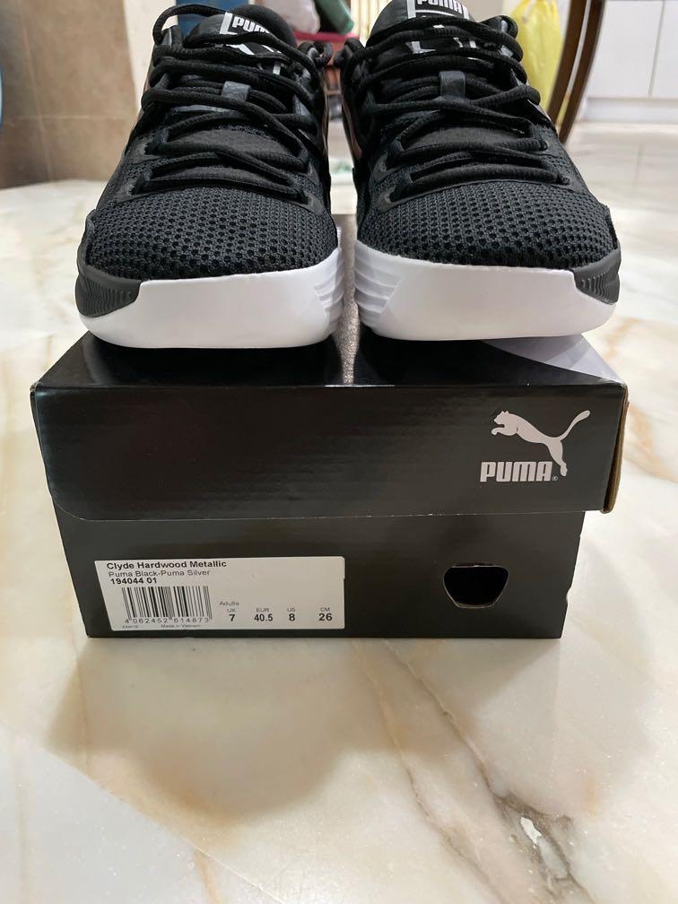 Clyde hardwood metallic basketball shoes online