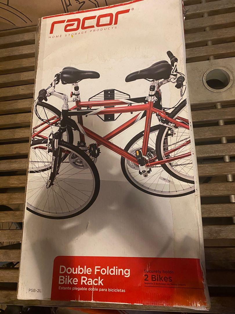 racor double folding bike rack