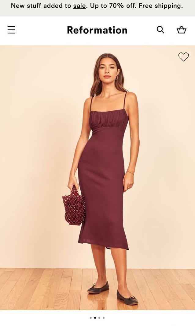 Reformation Arie Dress, Women's Fashion, Dresses & Sets, Dresses on  Carousell