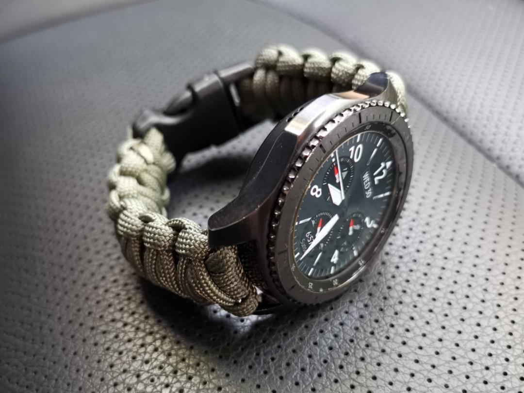 Samsung gear s3 discount frontier paracord band