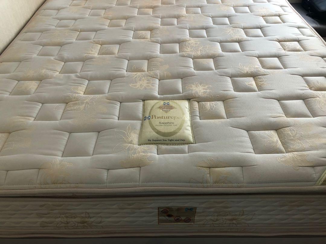 Sealy Posturepedic Sapphire Mattress (Queen Size), Furniture & Home