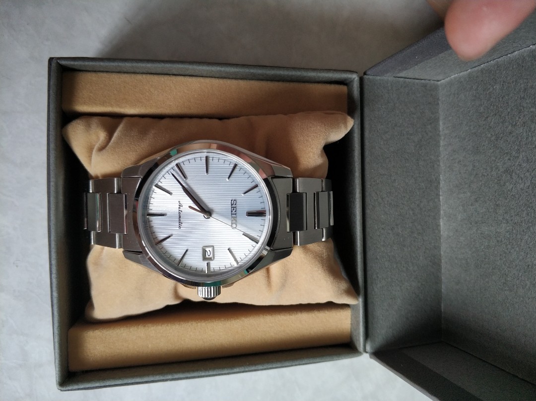 Seiko SARX043 Presage Tuxedo White Men s Fashion Watches