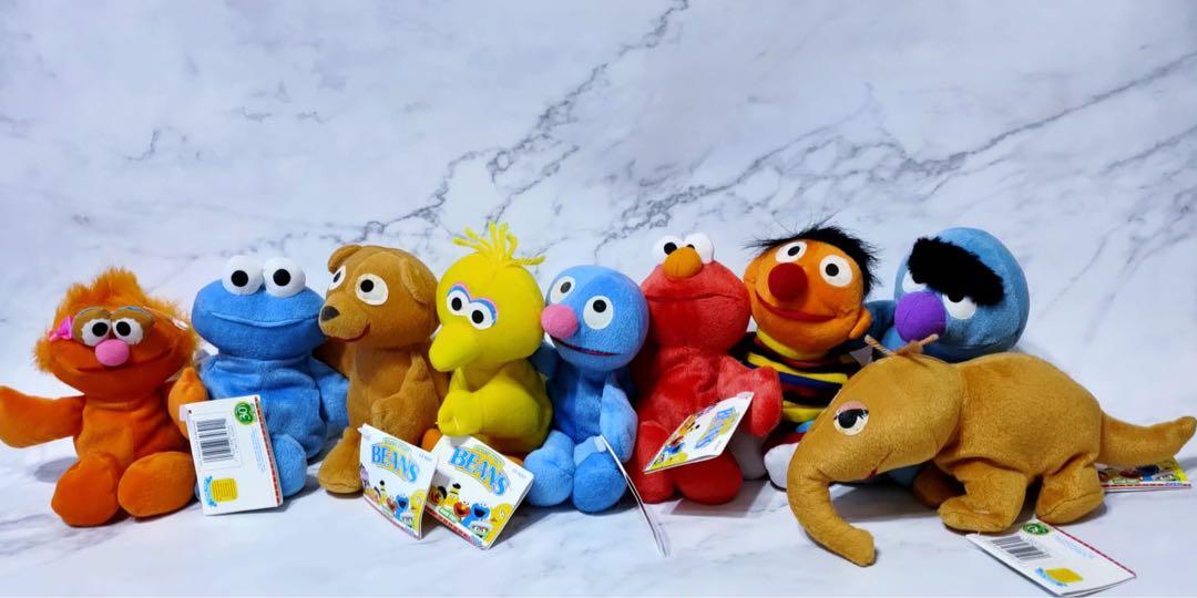 Sesame Street Plush Toy set, Hobbies & Toys, Toys & Games on Carousell