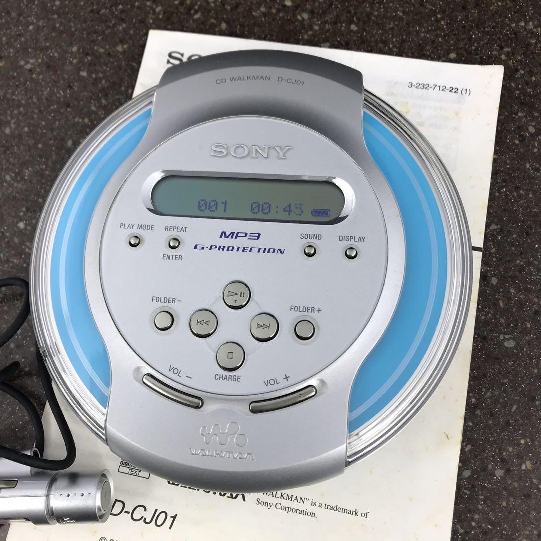 Sony CD Walkman DCJ101 Discman mp3, 音響器材, 音樂播放裝置 MP3及CD Player Carousell
