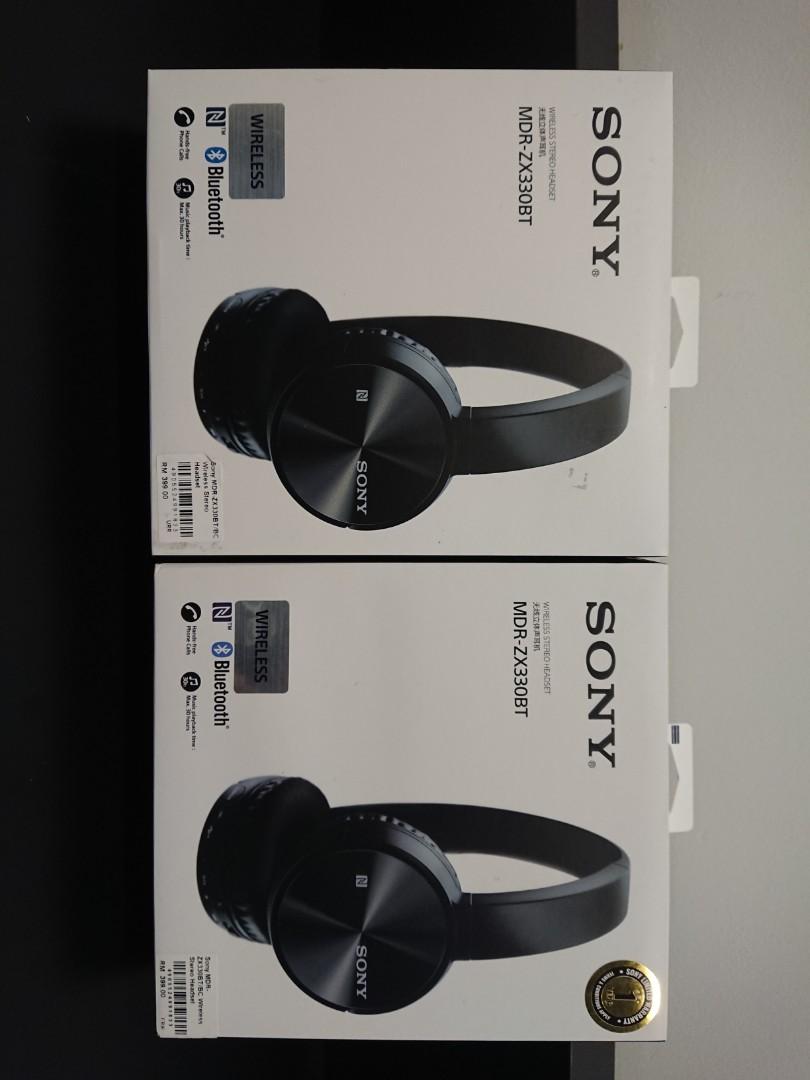 Sony MDR ZX330BT Wireless Stereo Headset New And Seal Audio Headphones Headsets on Carousell