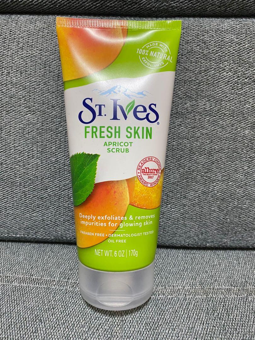 kebaikan scrub st ives acne control