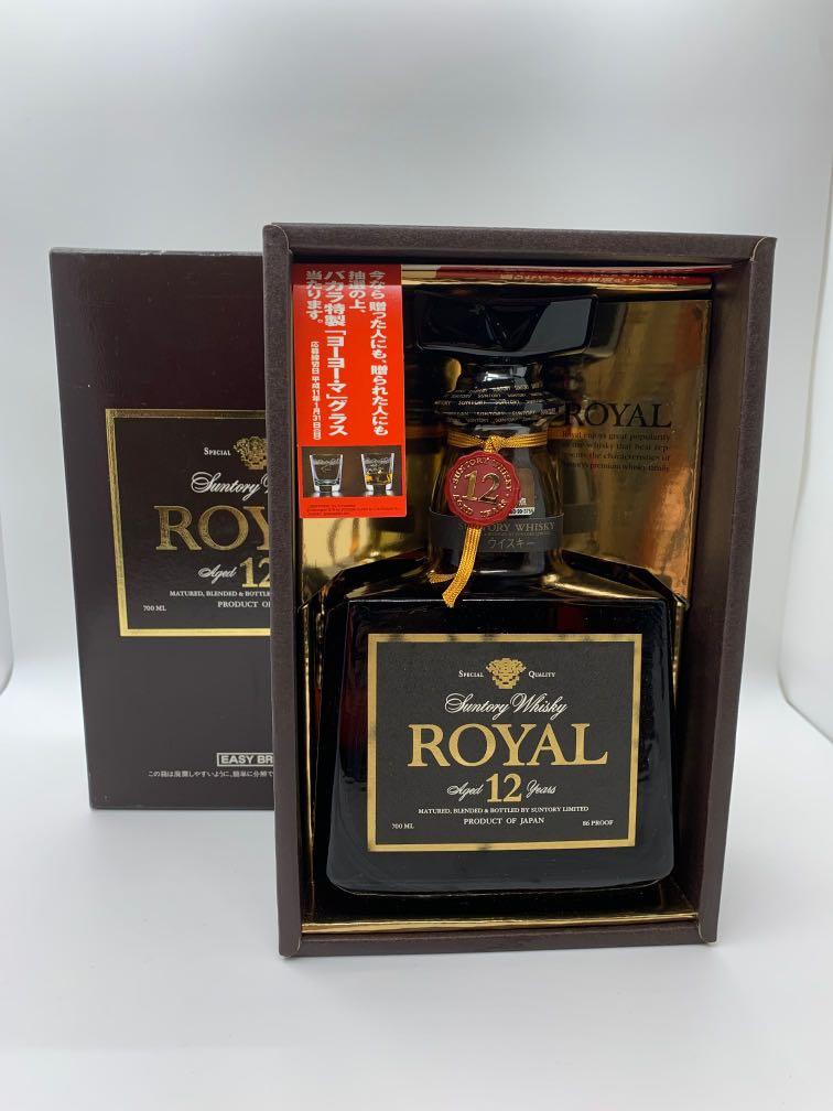 日本威士忌Suntory Whisky Royal 12年700ml, 嘢食& 嘢飲, 酒精飲料