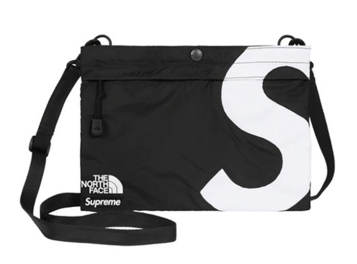 North face x best sale supreme sling bag