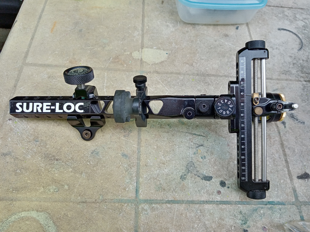 SureLoc archery sight and Shibuya scope archery equipment, Sports ...
