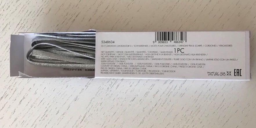 Swarovski Shoelaces Authentic