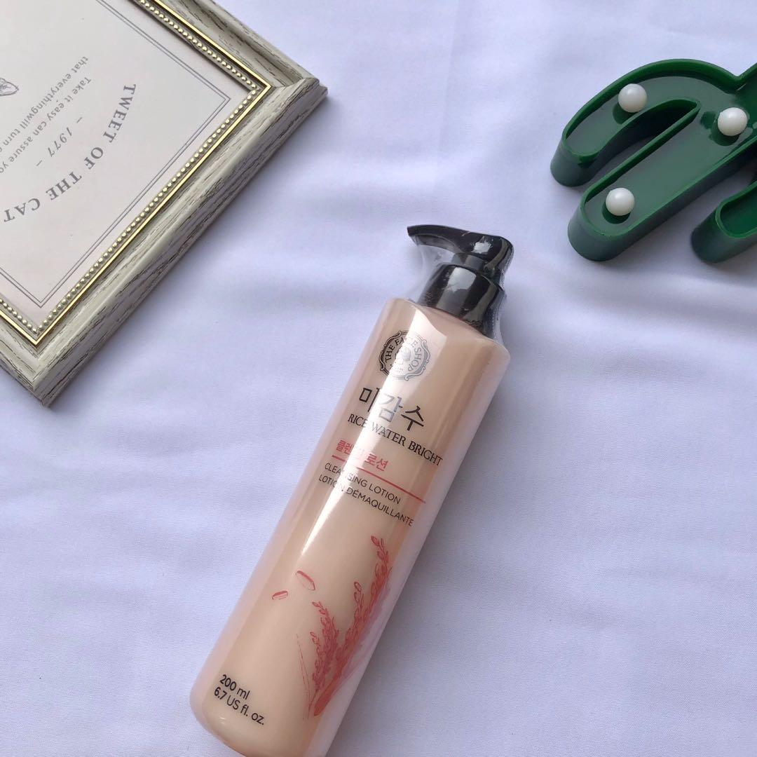 the face shop cleansing lotion