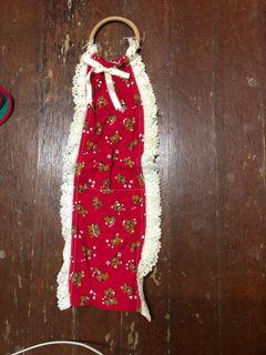 Tissue roll organizer for door knob