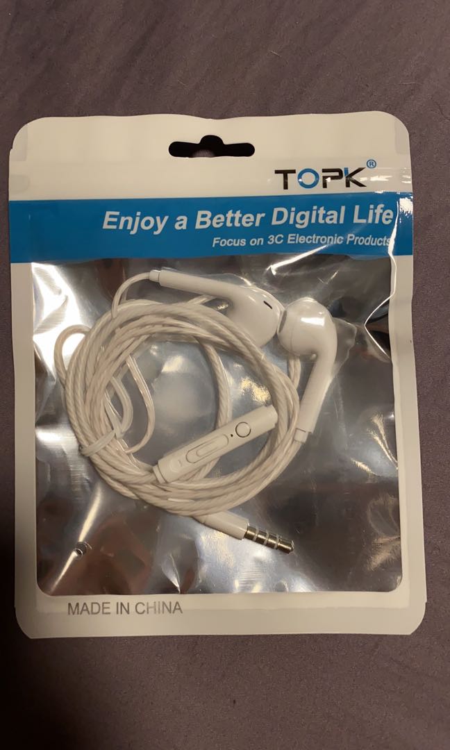 Topk shop f20 earphones