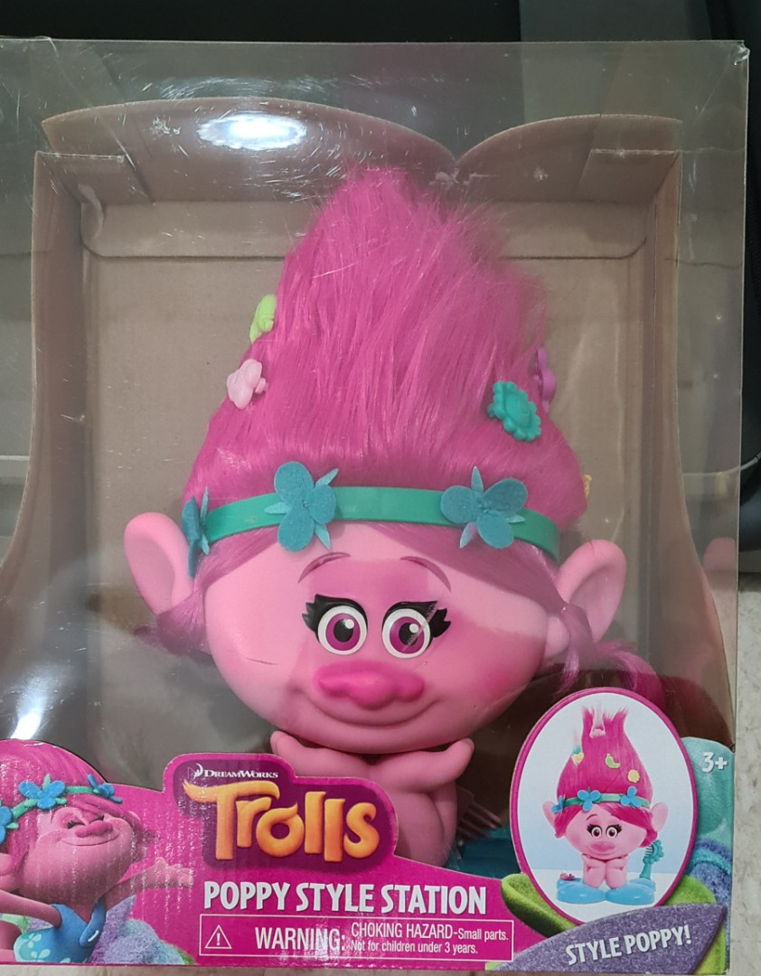 Trolls - poppy style station, Hobbies & Toys, Toys & Games on Carousell