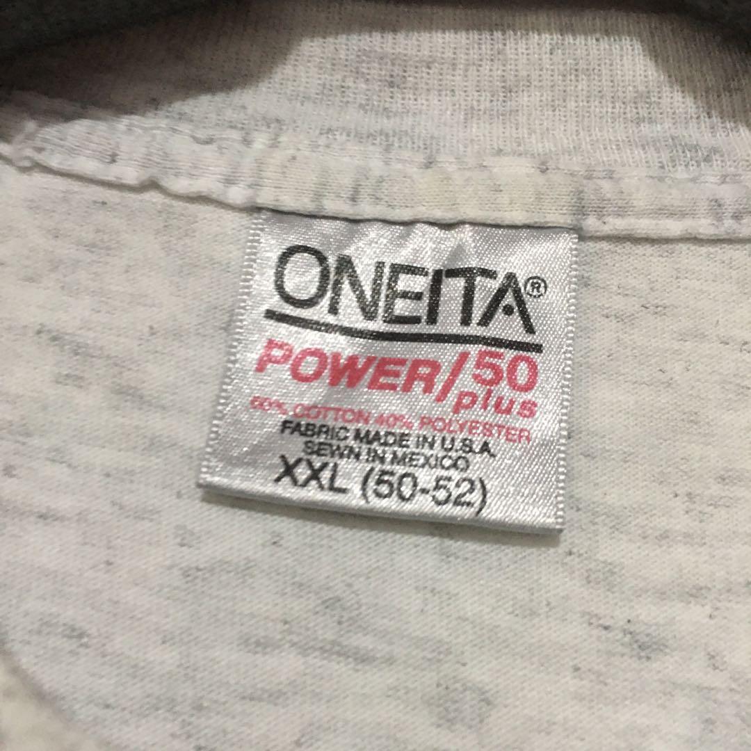 Vintage 90s Oneita Pleasure Points of Nevada Mega Print Graphic