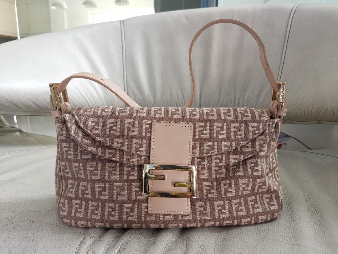 Pink fendi baguette vintage clearance