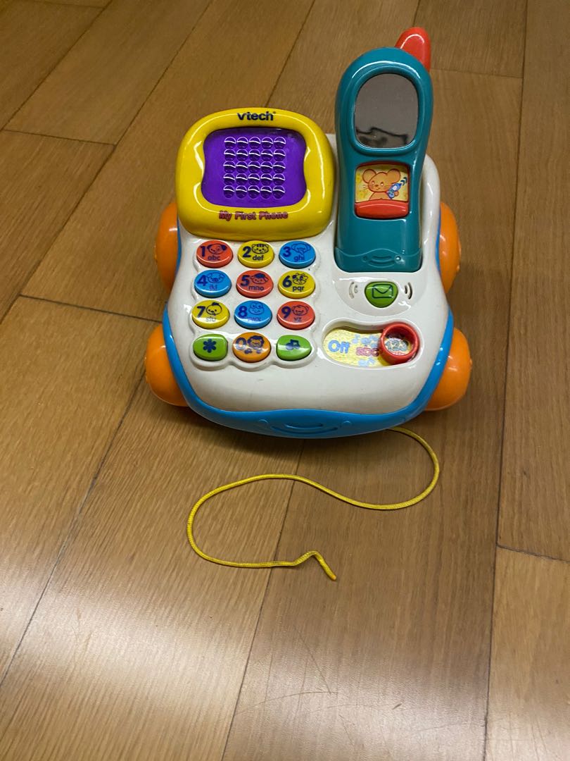 Vtech Baby My First Phone Babies Kids Infant Playtime On Carousell