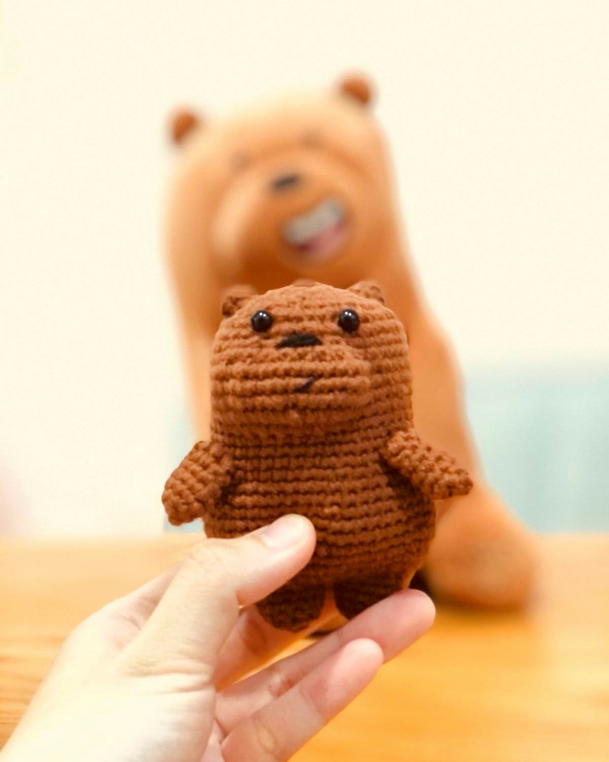 grizzly teddy bear