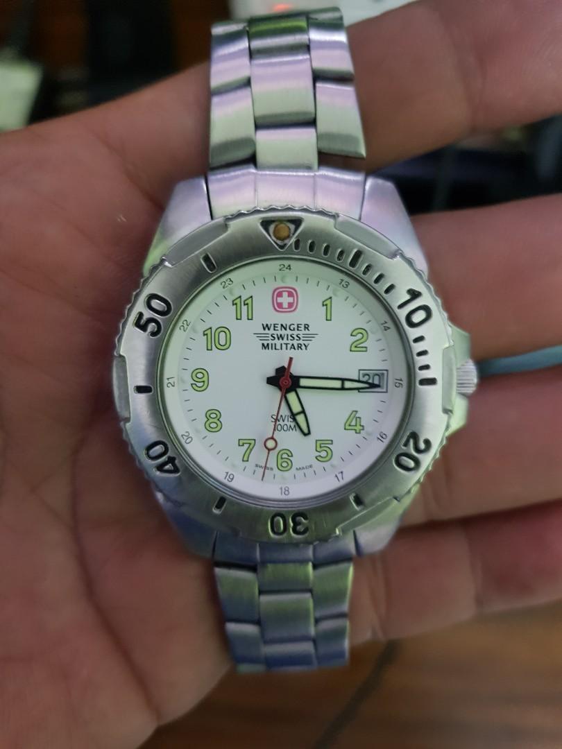 Wenger Swiss Military Men S Fashion Watches Accessories Watches On Carousell