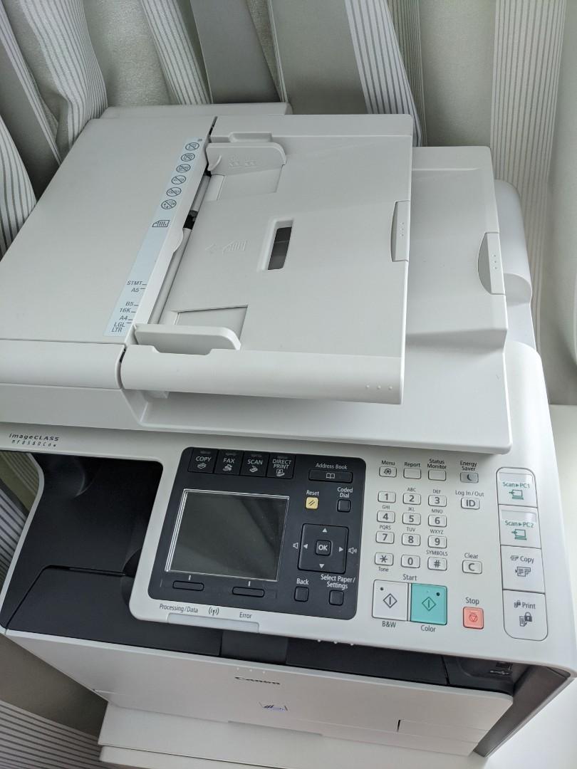 Wireless Printer Canon Color imageCLASS MF8580Cdw Wireless AllinOne