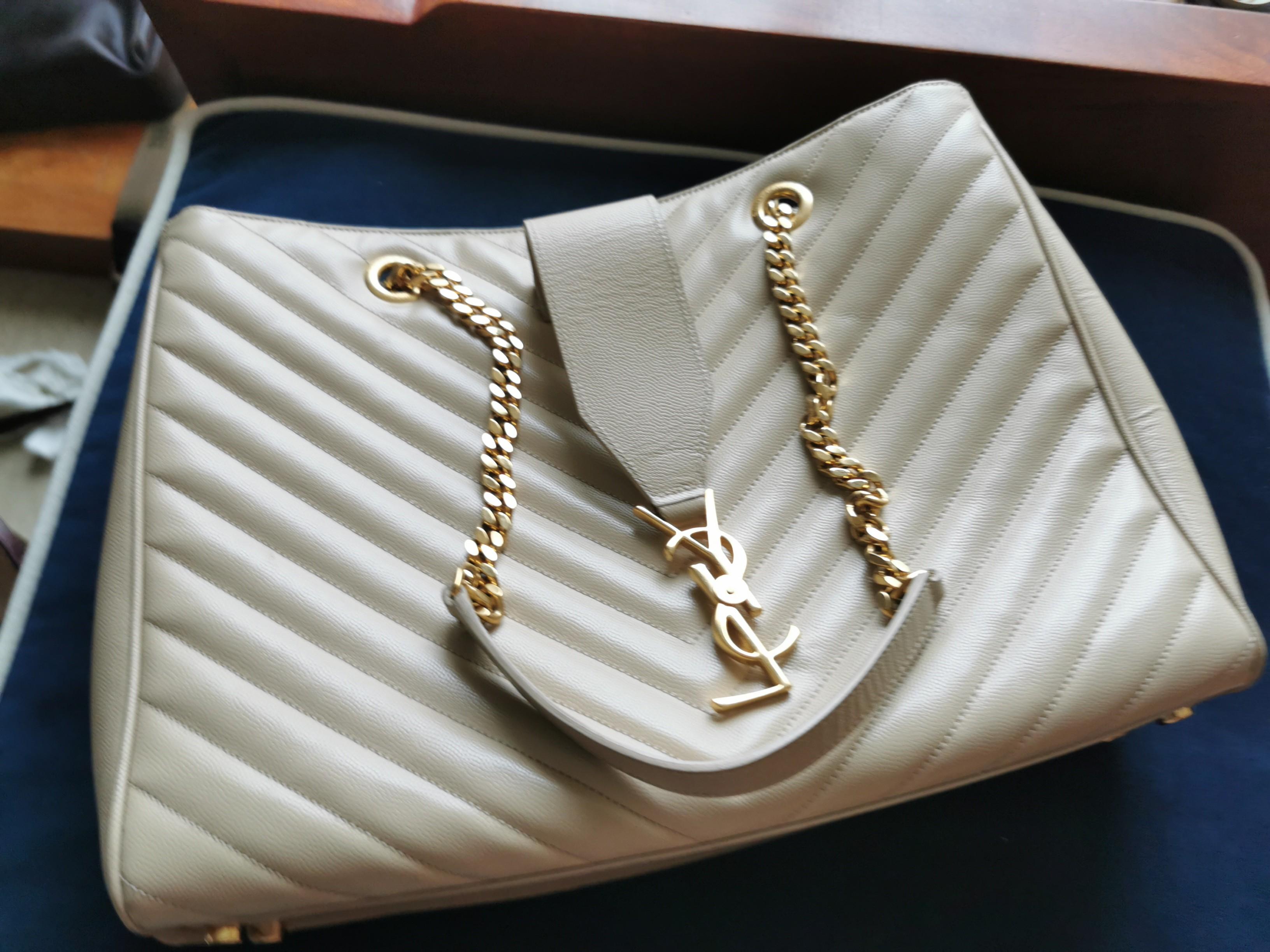 Yves saint laurent nude bag top