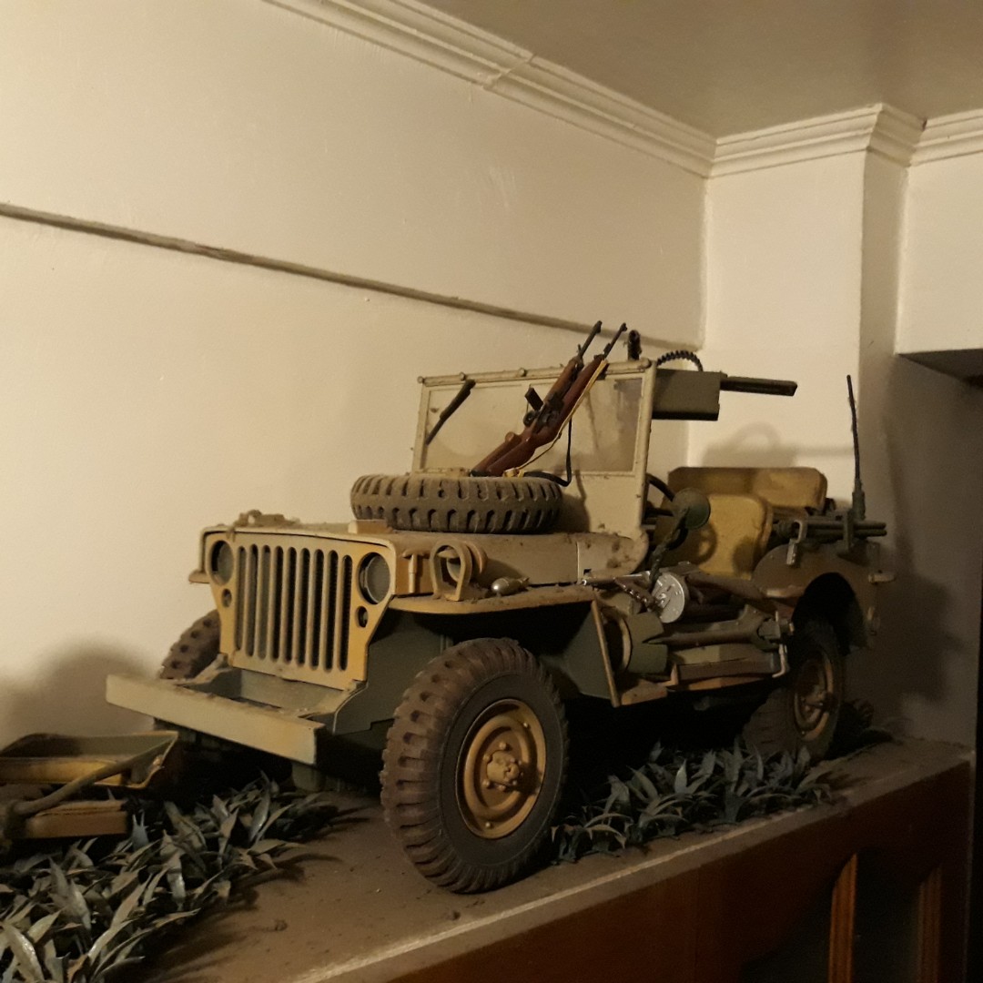 1:6 Scale WW2 Willy's Jeep, Military Vehicles set sale, Hobbies & Toys ...