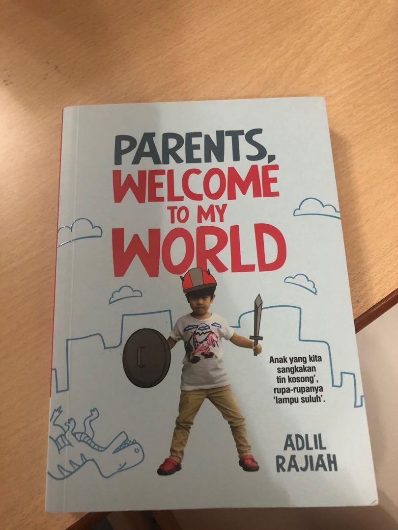Adlil Rajiah Parents Welcome To My World Books Stationery Books On Carousell