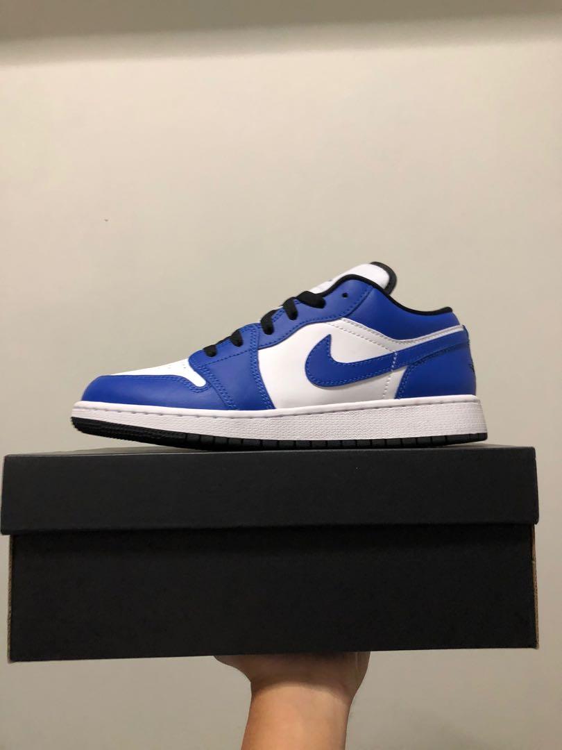 Air Jordan 1 Low 'Game Royal' (GS) - 553560-124 - Novelship