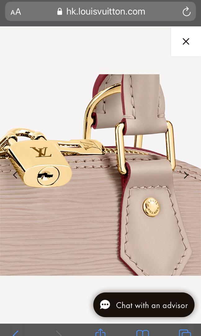 Alma BB Epi leather in Galet colour, 名牌, 手袋及銀包- Carousell