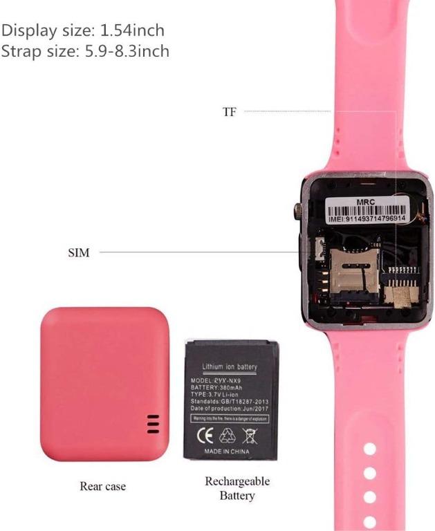 Amazqi smart watch sim cheap card