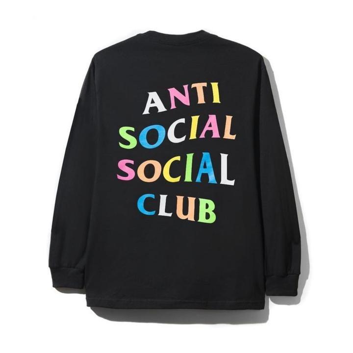 ASSC Rainbow Black Crewneck