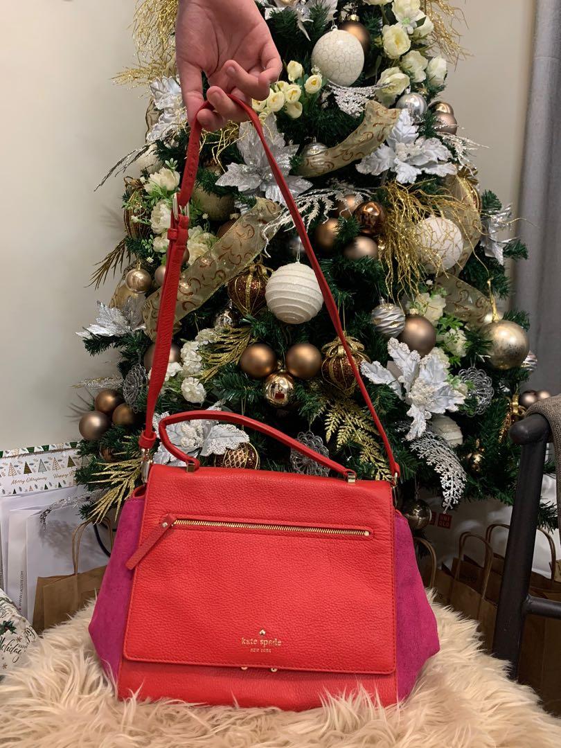 Authentic Kate Spade bag (crossbody/handbag) (Category: Tote Bags) located in Quezon City. Submitted by rpbea (Listing ID 1057563810, Image 1). Description: Used once RFS: decluttering.