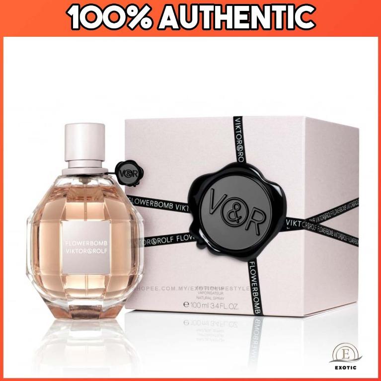 Authentic Viktor Rolf Flowerbomb 100 Ml Eau De Parfum For Women Health Beauty Perfumes Nail Care Others On Carousell