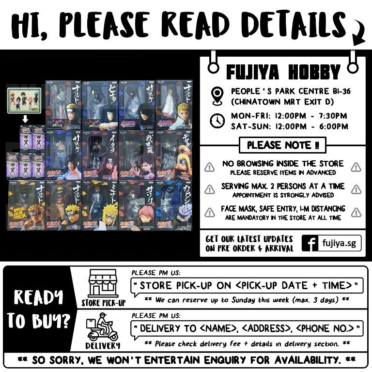 Banpresto X Naruto Shippuden Shinobi Relations Dxf Wcf Overseas Limited Sasori Kakashi Naruto Sasuke Gaara Sakura Kakashi Toys Games Bricks Figurines On Carousell