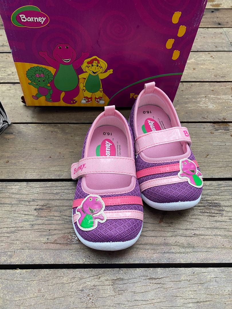 Barney Girls Shoes Babies And Kids Babies And Kids Fashion On Carousell